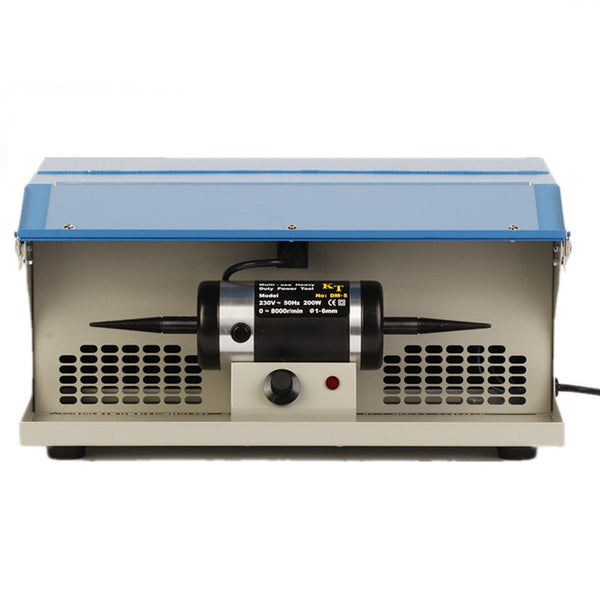 Dust Collector Jewelry Polisher Buffer Adjustable Speed Bench Grinder Polishing