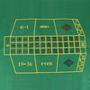 16" Roulette Wheel Set with Felt Chips Cards Rake for Casino Games Deluxe Poker