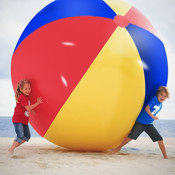 1/2X 150cm Giant Inflatable Beach Ball Kids Adults Team Playing Ball Toy Gifts