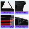 Motorcycle Tour Tail Box Scooter Trunk Luggage Lockable Waterproof w/ Mountings