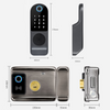 Double Side Fingerprint Lock Bluetooth Smart Door Lock Keyless Entry Lock AU