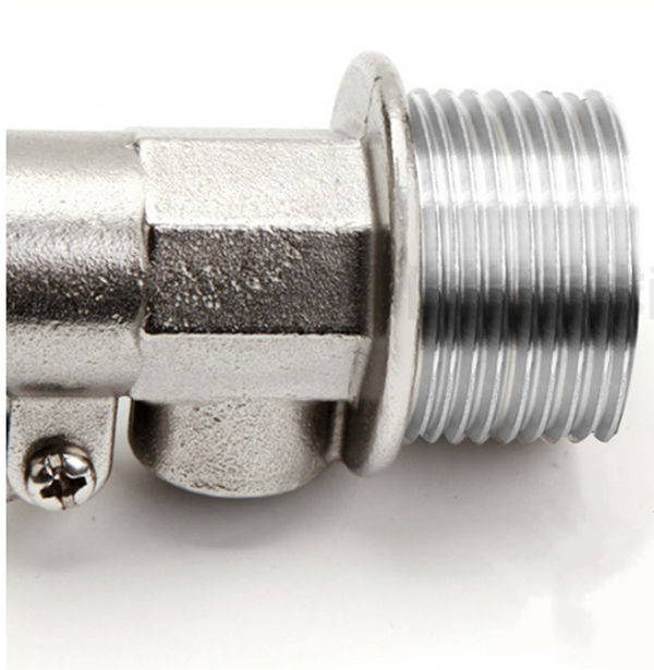 Float Ball Valve Floating Ball Stainless Steel 1 inch Water Tank Aquarium DN25