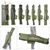 195cm Portable Fishing Rod Bag Fishing Gear Bag Fishing Storage Backpack AU