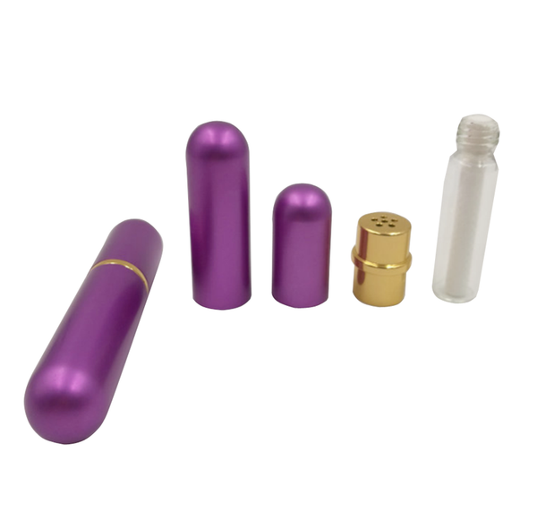 8PCS Nasal Inhaler Blank Essential Oil Aromatherapy Empty Tube With Cotton Wick