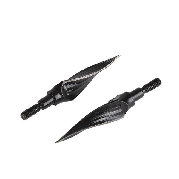 6pcs 150 Grain Archery Screw-In Broadheads Hunting Arrow Head Black AU