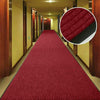 3x10' Floor Carpet Non Slip Rubber Door Mat Entrance Hallway Runner Rug Red Mat