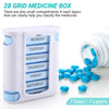 7Day Pill Box Medicine Storage Weekly Tablet Container Case Organizer Dispenser