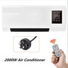Wall Mounted Fan Air Conditioner Mini Fan Natural Wind Heating Double Use 2000W - Image 4