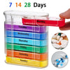 Weekly Daily Pill Box Organiser Tablet Medicine Holder Storage Dispenser 7 Days