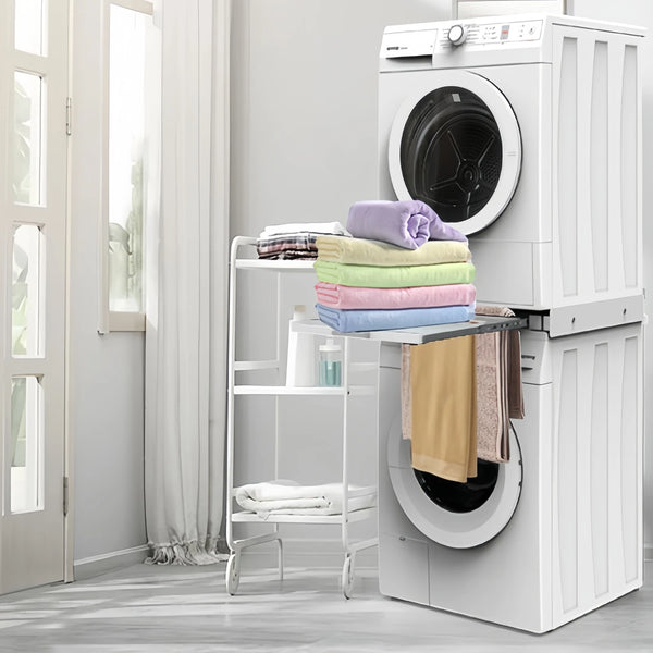 AIWFL Washer Dryer Stacking Kit Stacking Fram Kit with Non-slip Mat for Home - Image 5