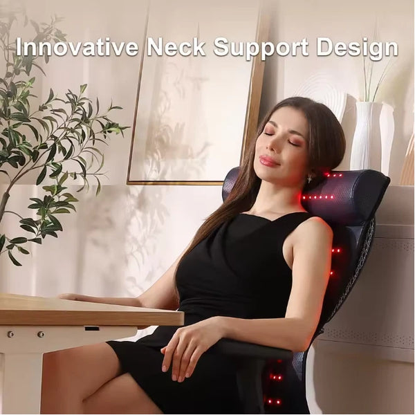AIWFL Red Light Therapy Mat Infrared Heat Pad with 3D Neck Support 660nm+850nm - Image 6