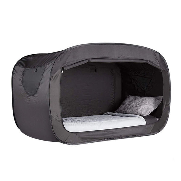 Portable Folding Tent Bed with Privacy Canopy for Camping Indoor & Outdoor Use