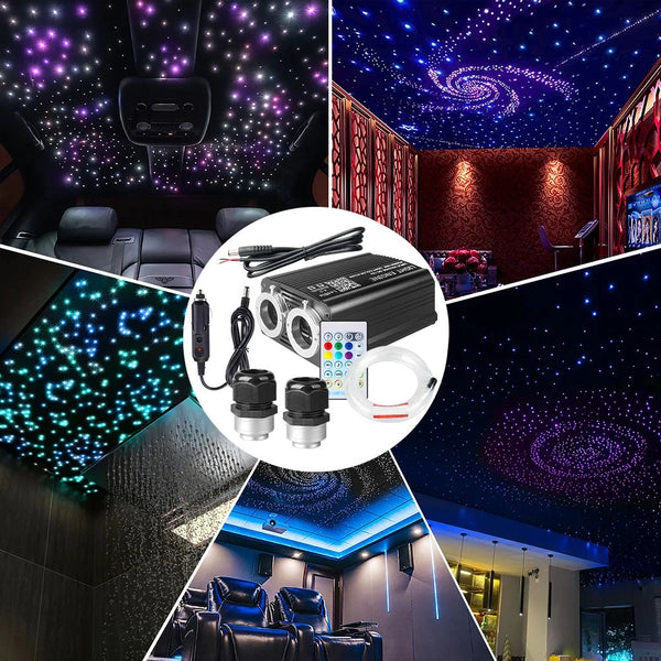 1000pc Fiber Optic Car Home Headliner Star Light kit Roof Ceiling Light w/Remote