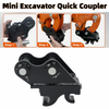 90mm Quick Hitch: Attachment for Mini Excavators Mini Excavator Quick Coupler - Image 1