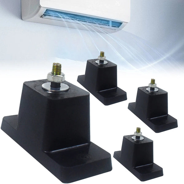 4Pcs Absorbing Anti Vibration Rubber Mount Air Conditioner Bracket Balcony