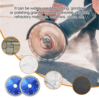 Diamond Blade Ultra Thin Turbo Diamond Cutting Disc Tile Porcelain Saw Blade - Image 3