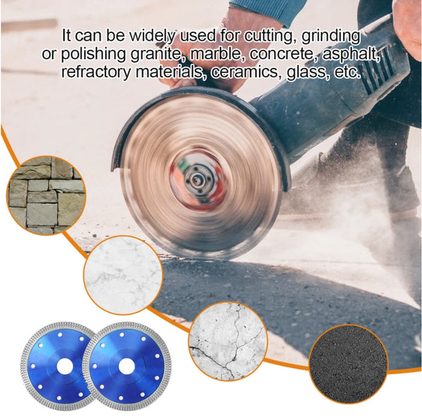 Diamond Blade Ultra Thin Turbo Diamond Cutting Disc Tile Porcelain Saw Blade - Image 3
