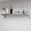 90x30 Wall Mount Shelving Stainless Steel Shelf For Food Truck BBQ working table - Image 5