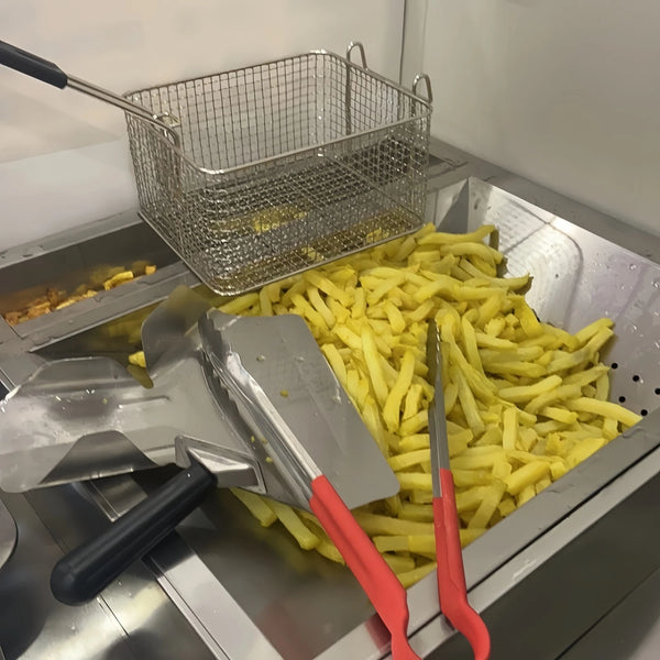 Commercial French Fries Chips Dump Station Oil Colanders Filter For Potato Chips - Image 7
