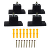 4Pcs Absorbing Anti Vibration Rubber Mount Air Conditioner Bracket Balcony