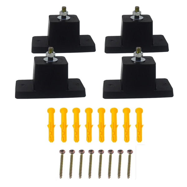 4Pcs Absorbing Anti Vibration Rubber Mount Air Conditioner Bracket Balcony