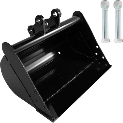 20" No Teeth Flat Backhoe Bucket Mini Excavator Small Digger Attachment 500mm - Image 1