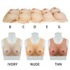 Silicone Breast Forms Back Hollow Simulation Fake Boobs Crossdresser Drag Queen