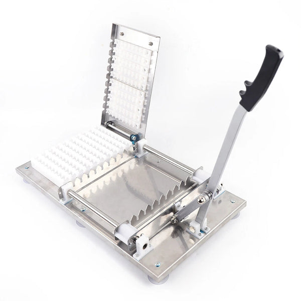 Manual Mutton Kebab Machine 10 Strings Stainless Steel BBQ Skewer String Machine