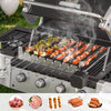 Electric BBQ Skewer Turner Automatic Rotating Grill Shish Kabob Set w/ 10 Skewer