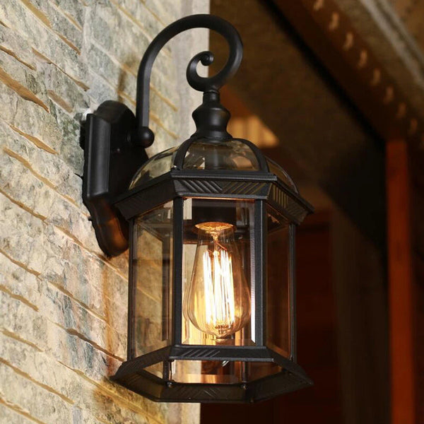 Outdoor Wall Lamp Waterproof Wall Mount Light for Front Door Garage Garden Patio