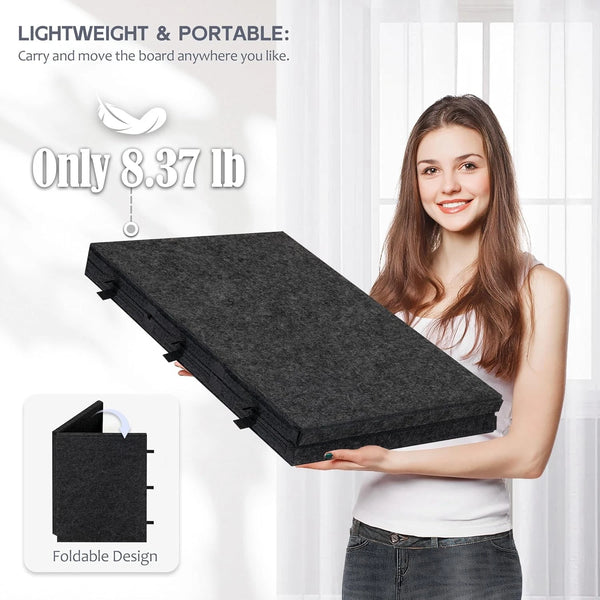 1000-2000 Pieces Tilting Jigsaw Puzzle Board with 2-in-1 Stand and Cover - Image 10