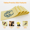 10PCS 3mm Tattoo Practice Fake Skin Double Sided Reusable Silicone Beginner - Image 7