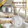 Dog Water Fountain Stainless Steel 7L/236oz Automatic Drinking Dispenser Bowl