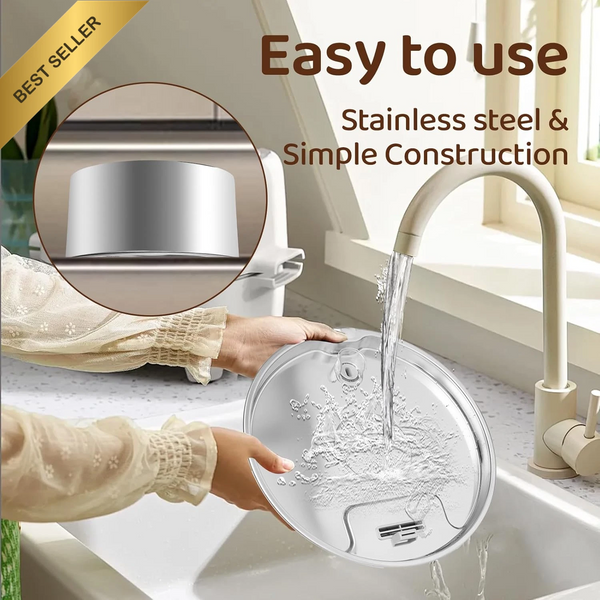 Dog Water Fountain Stainless Steel 7L/236oz Automatic Drinking Dispenser Bowl