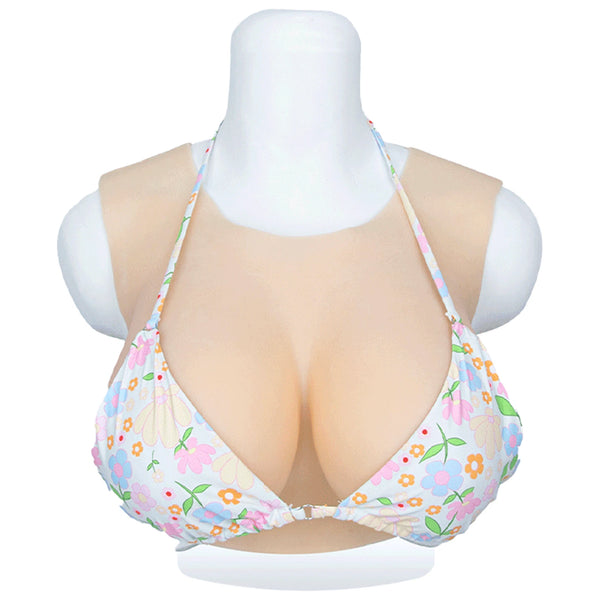 Silicone Breast Forms Back Hollow Simulation Fake Boobs Crossdresser Drag Queen