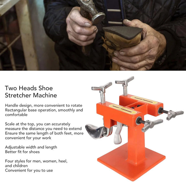 Double Head Shoe Expansion Stretching Machine Stretcher Expander Set Shoe Repair