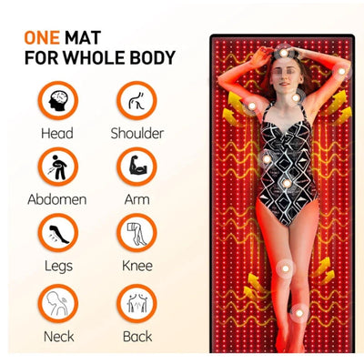 Red Light Therapy Pad Full Body 960 x 660nm & 1920 x 850nm LEDs - Image 2