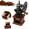 Burr Coffee Grinder Wooden Manual Coffee Grinder Classic French Coffee Milling - Image 2