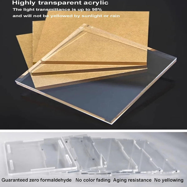 Large!!!  Acrylic Display Case for Lego Titanic 10294 Dustproof Self-Install Box