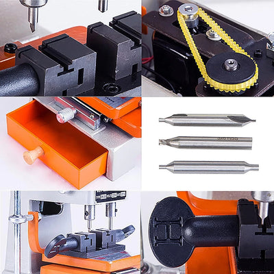 368A Key Cutting Machine Universal Key Copy Tool Duplicating Locksmith Equipment
