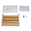 Foldable Shower Seat Wall Mounted Folding Shower Bench for Small Shower Spaces - Image 6