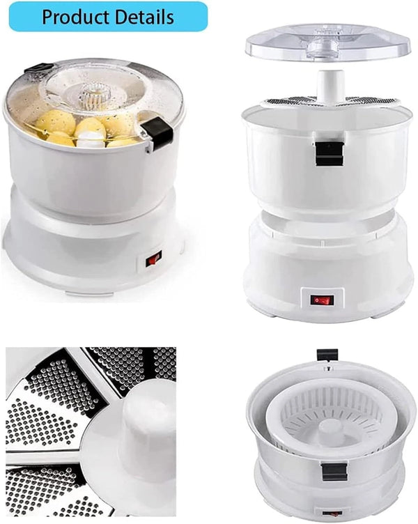 Electric Potato Peeler Commercial Automatic Peeler Suitable for 1.76 lb Potatoes - Image 11