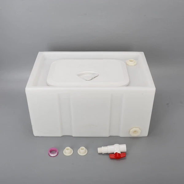 40L Live Bait Tank Portable Fish Transport Tank with Hatch 550x355x280mm - Image 9