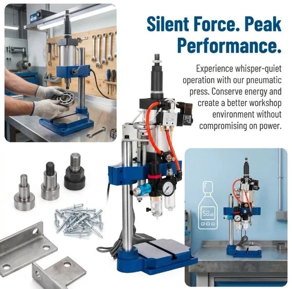 Desktop Pneumatic Punch Press Machine for Electronics Hardware Manufacturing - Image 7