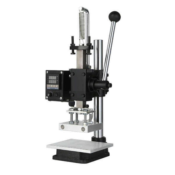 Upgraded Hot Foil Stamping Machine 5x7cm Leather Bronzing Pressure Mark Machine