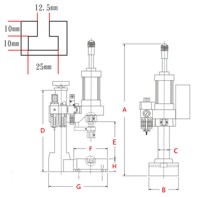 Desktop Pneumatic Punch Press Machine for Electronics Hardware Manufacturing - Image 17