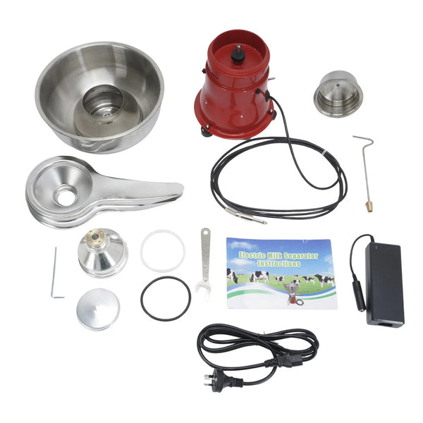 Milk Cream Centrifugal Separator Stainless Steel Electric Cream Separator 50L/h - Image 9