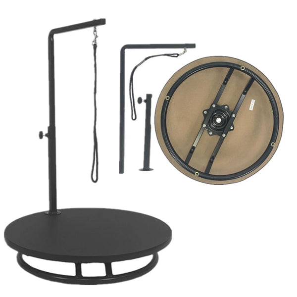 24in Pet Grooming Table with Loop 360° Rotating Grooming Station Adjustable Height - Image 11