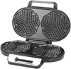 Electric Waffle Maker Heart-Shaped Non-Stick double-Side No Flip Design - Image 10
