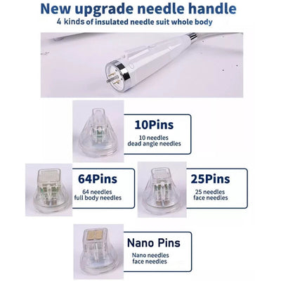 RF Micro-ne-edling Machine w/Cold Hammer-Anti-Aging,Pore Tightening 4 Cartridges
